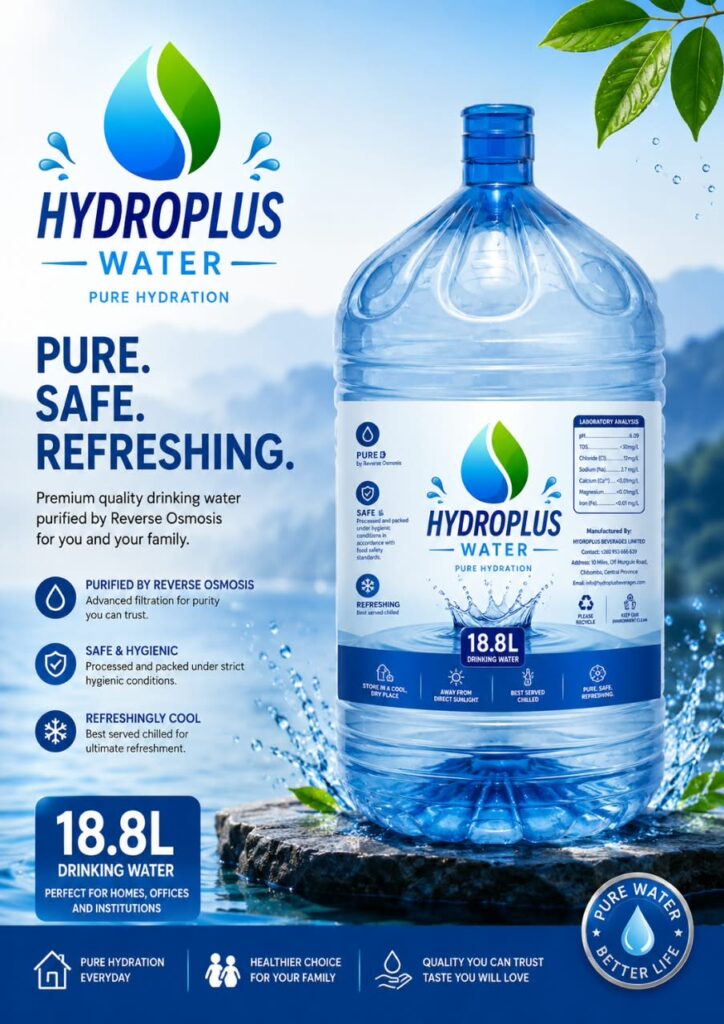 Hydropus 18.8lL water